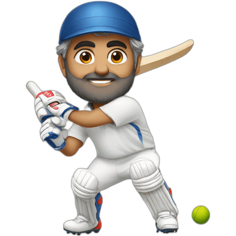 Ajith playing cricket  emoji