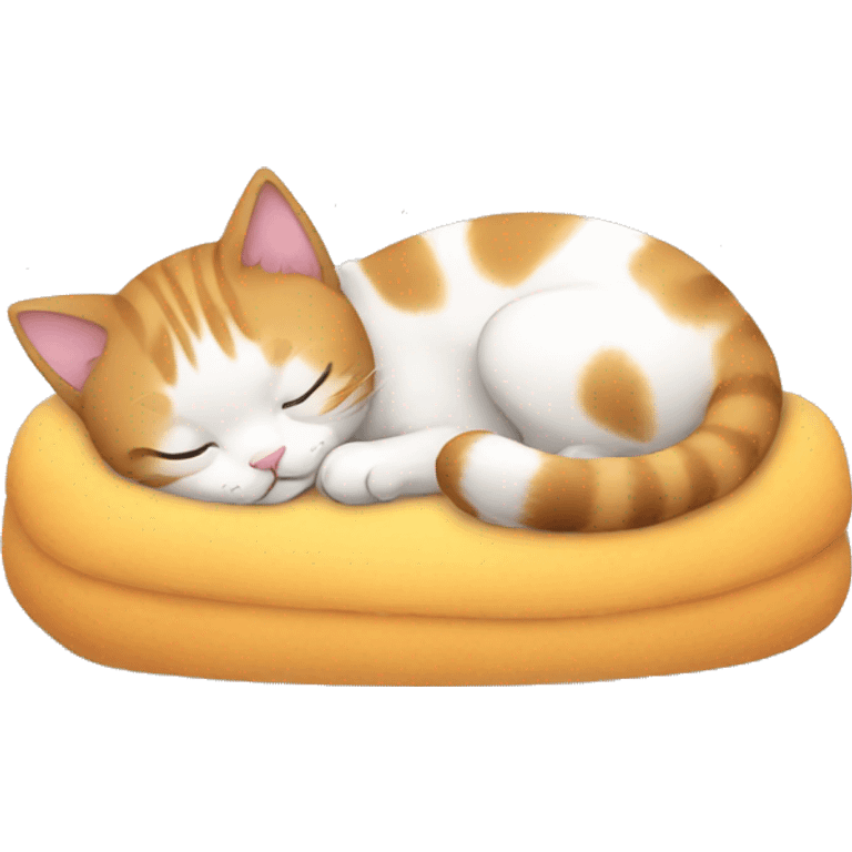 CUTE CAT SLEEPING emoji