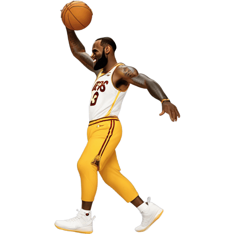 LeBron James dancing emoji