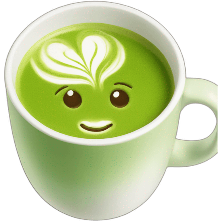 matcha latte emoji