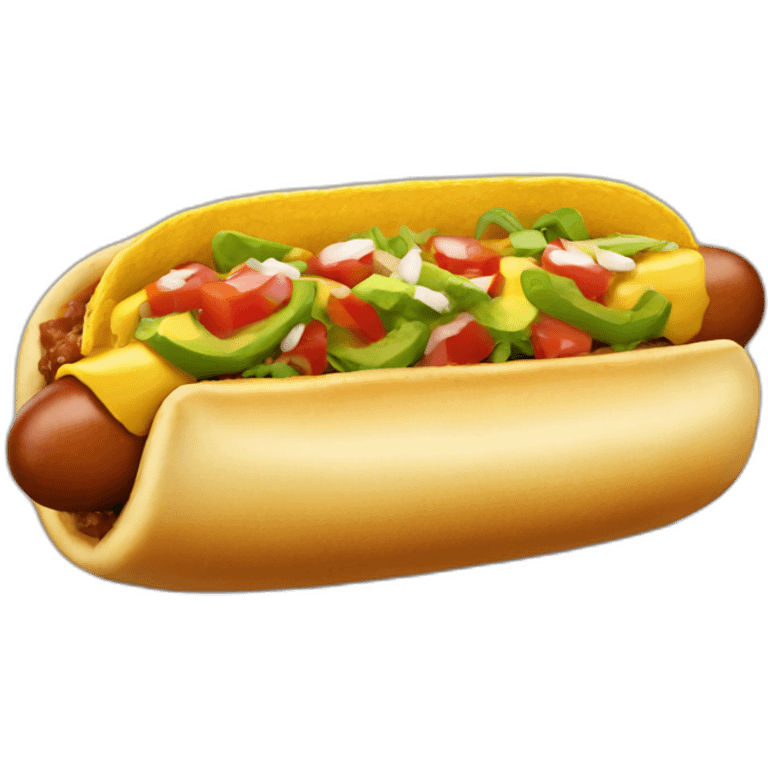 taco hotdog emoji