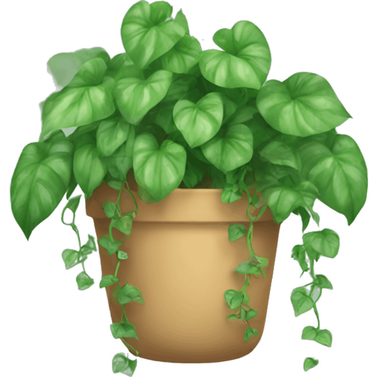 pothos plant hanging vines  emoji