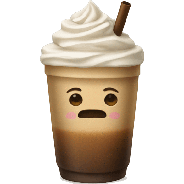 coffee frappe emoji