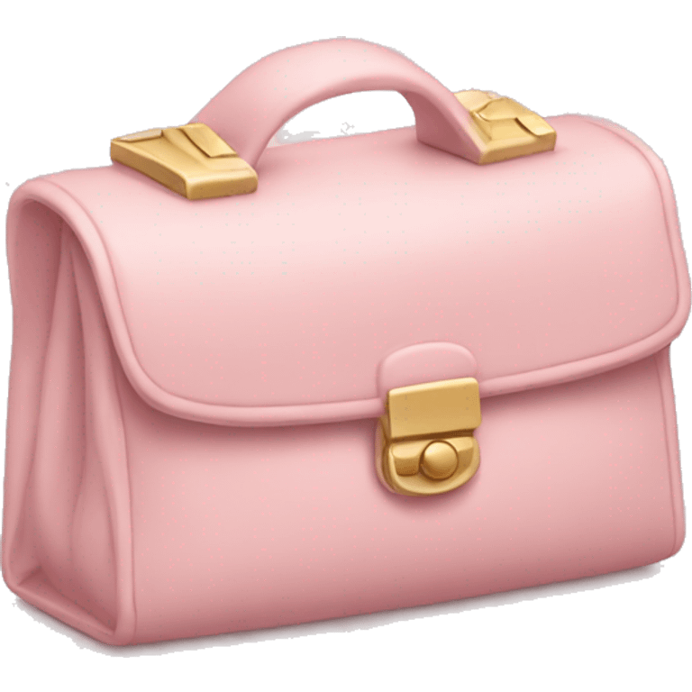 Light pink bag emoji