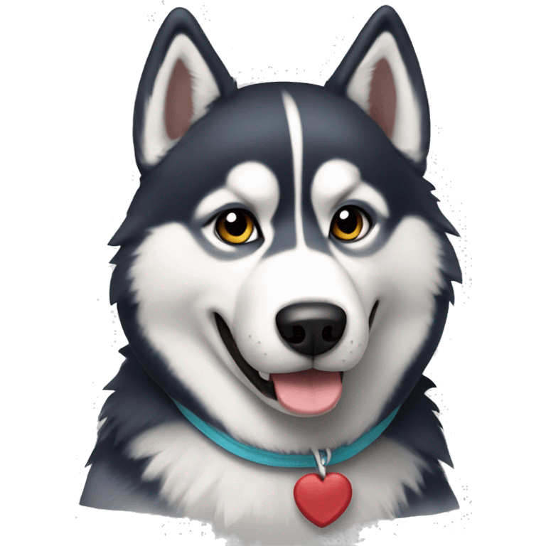 husky emoji