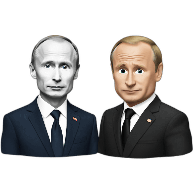 Putin and macron emoji