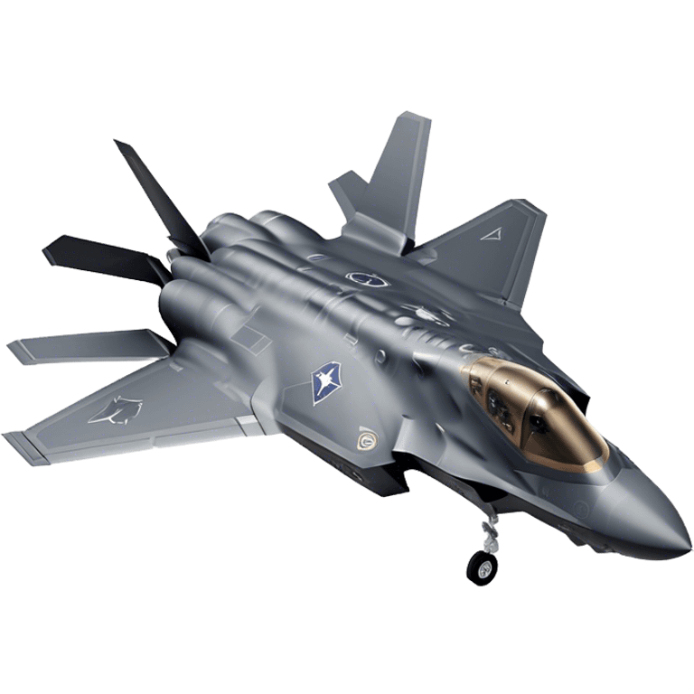 F-35 Lightning II - Lockheed Martin (Model Year: 2022) (Iconic colour: Stealth gray) emoji