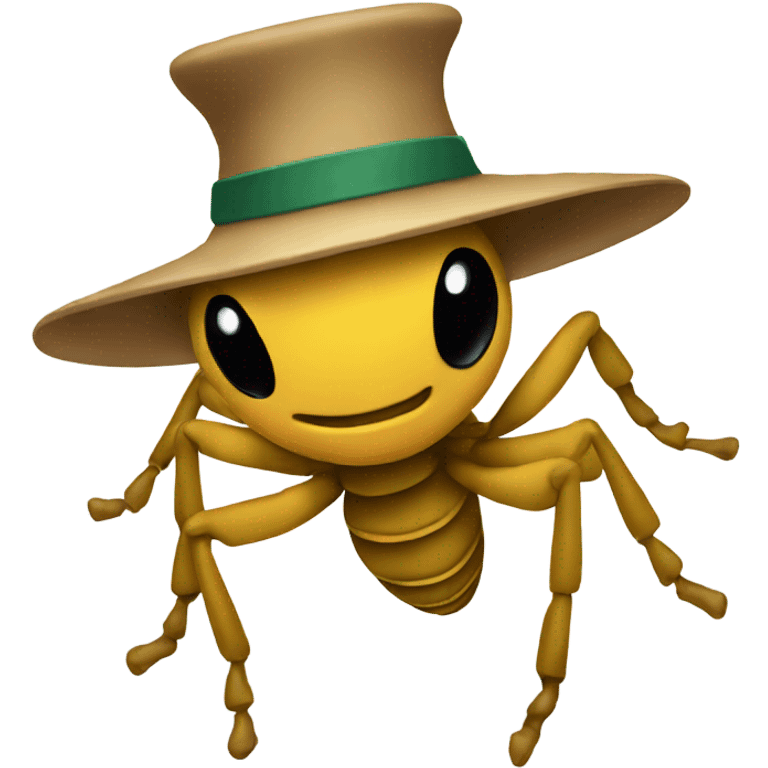 Stinger with a hat emoji