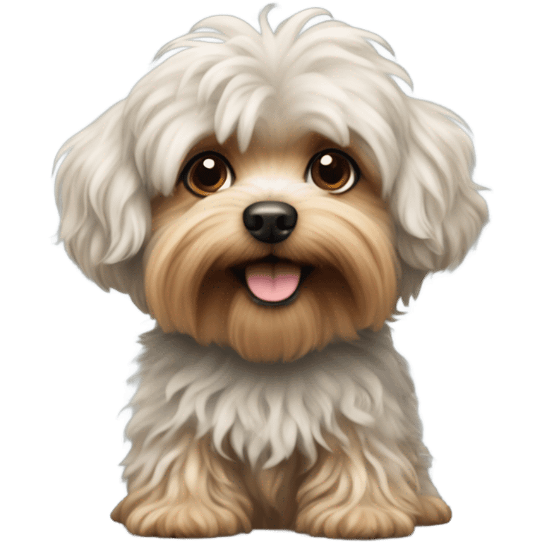 Yorkipoo  emoji