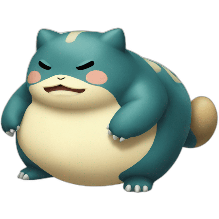 Snorlax Pokemon emoji