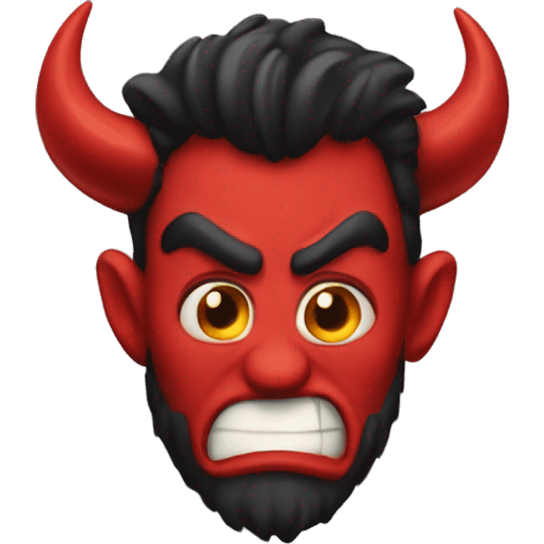 Devil poodl  emoji