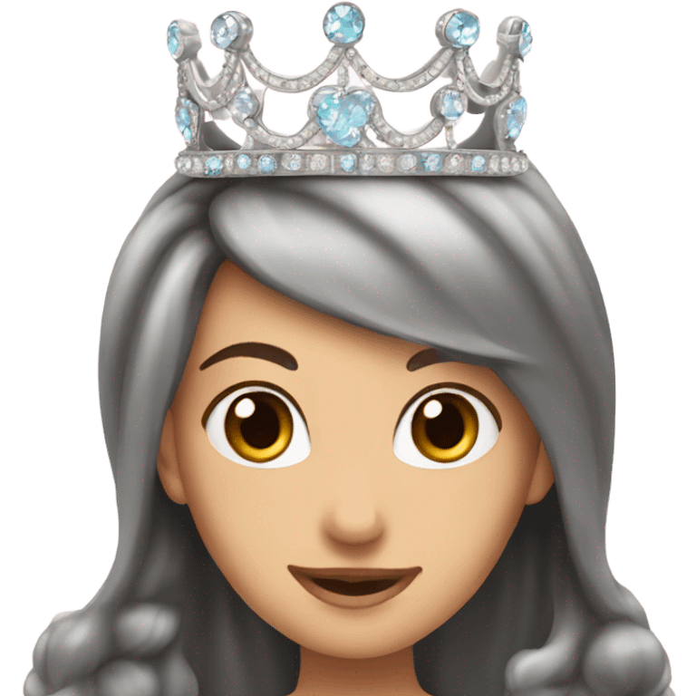 pretty princess tiara emoji