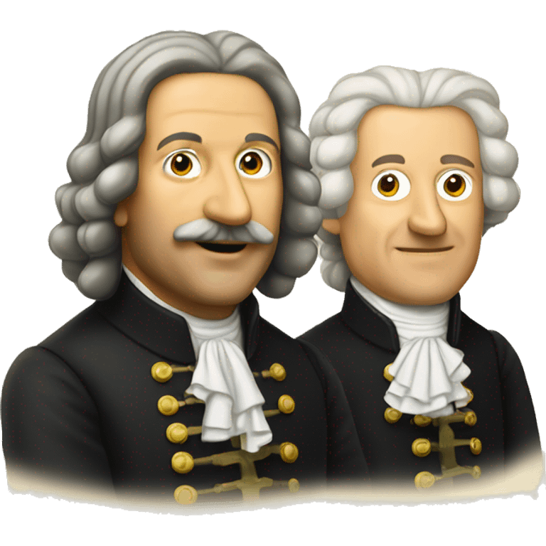 Bach and telemann emoji