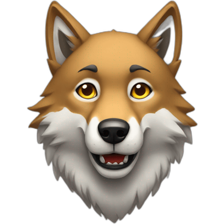 Gaming Wolf emoji