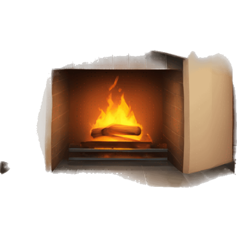 Cozy fireplace  emoji