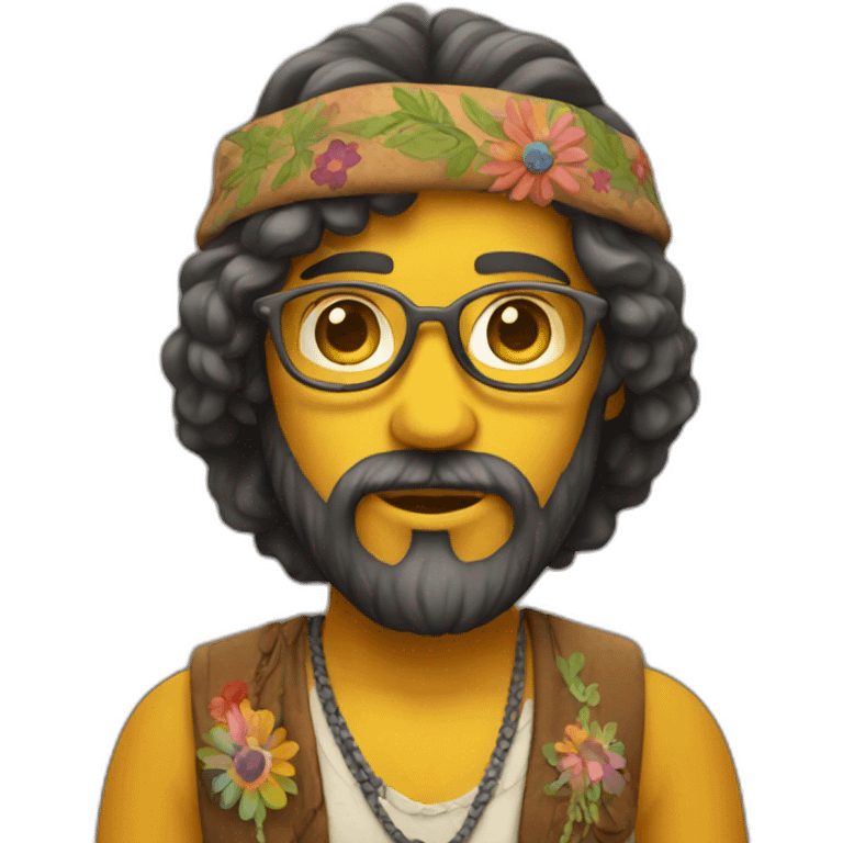 Hippie emoji