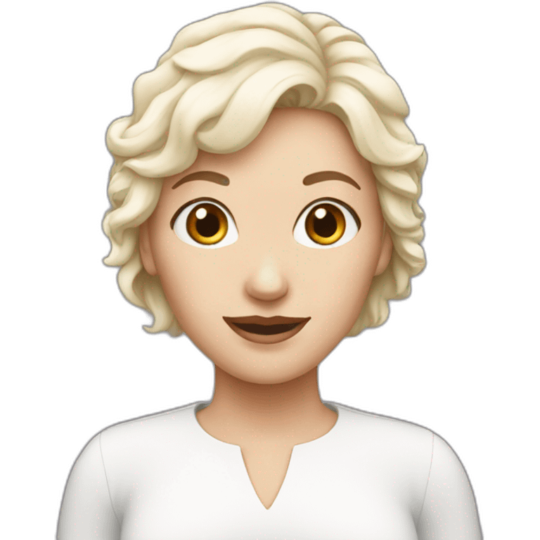 White Lady emoji