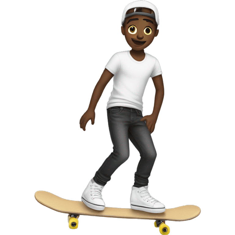 Skater boy emoji