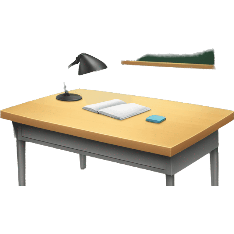 college classroom desk emoji