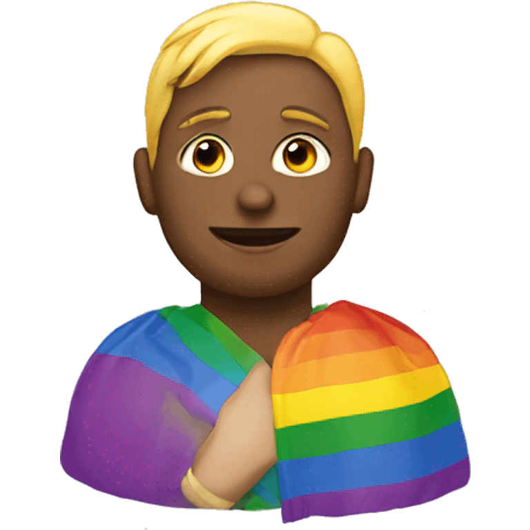 Gay pride emoji