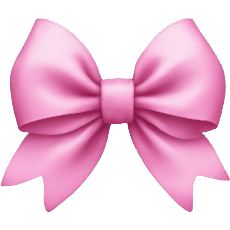 pink bow emoji