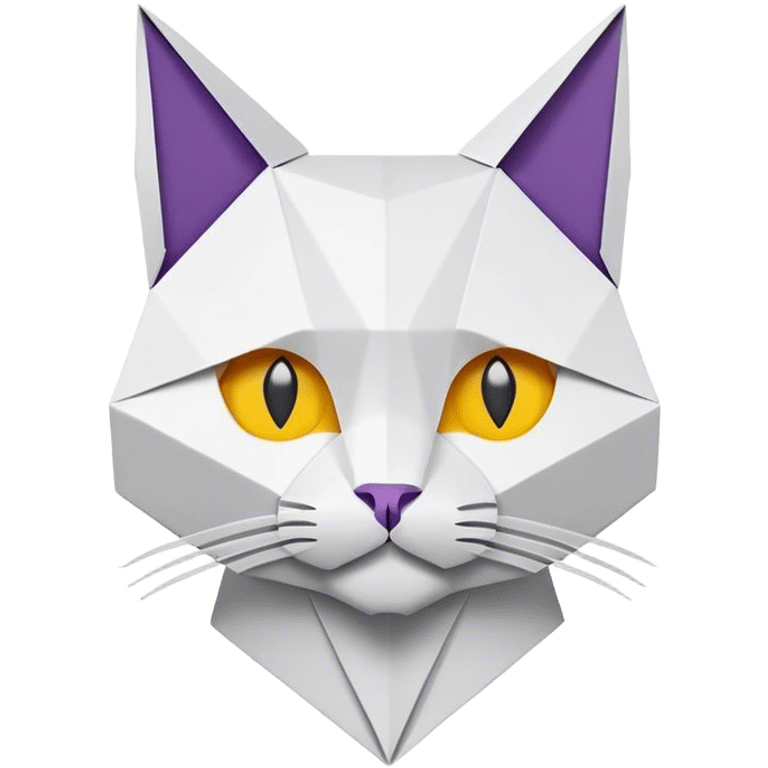 cat origami emoji