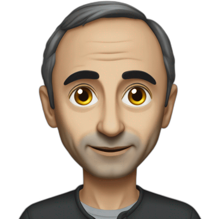 Éric Zemmour  à une africaine emoji