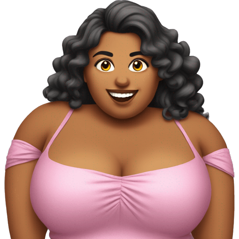 Bbw latina after a party emoji