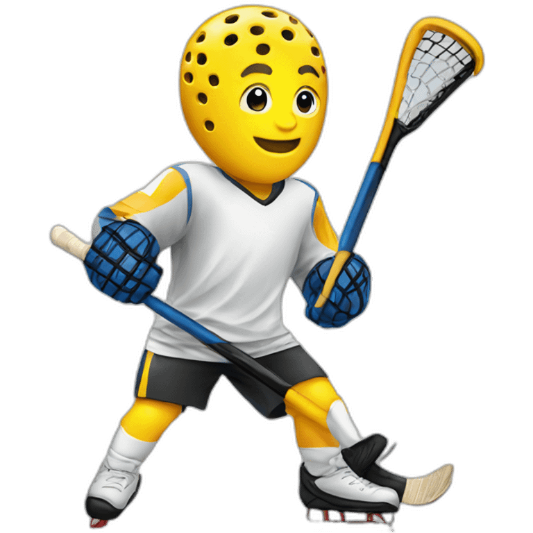 Floorball emoji