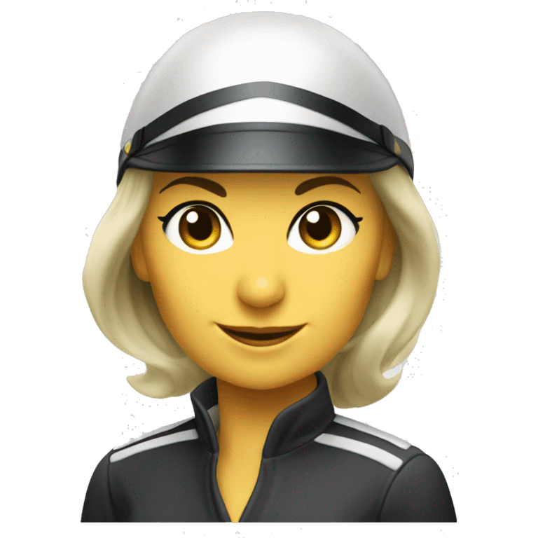 porsche 356 speedster driver woman  emoji