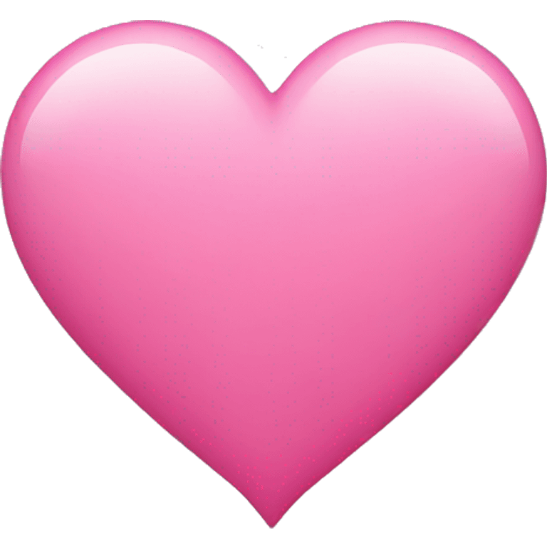 Pink heart emoji