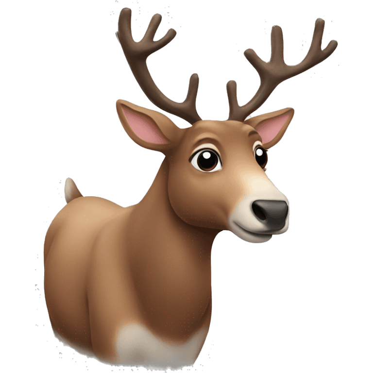 Reindeer emoji