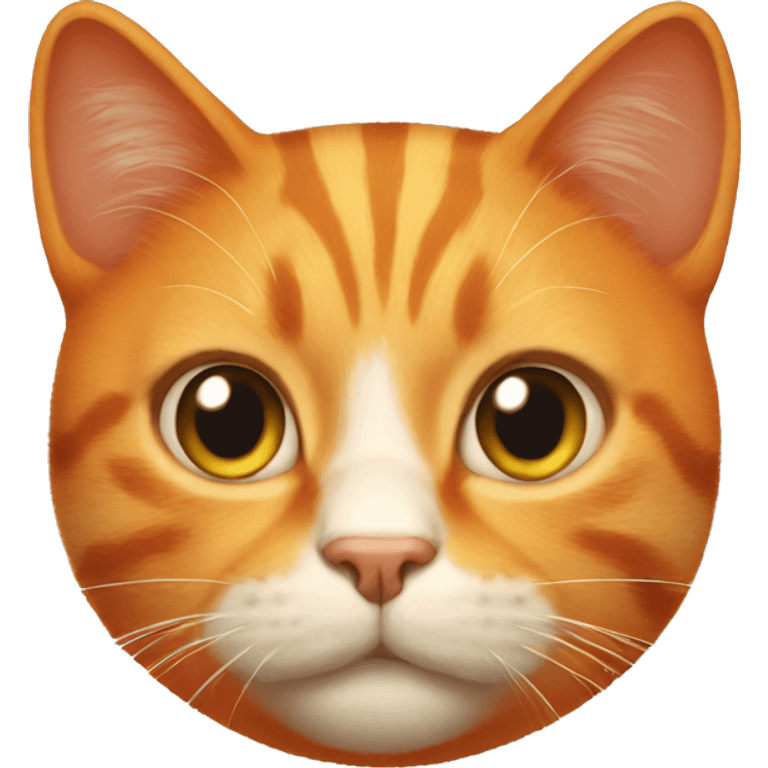 Orange cat emoji