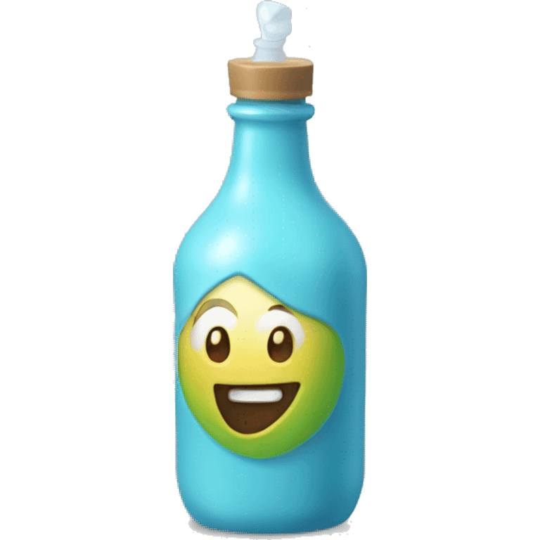 Shaking bottle emoji