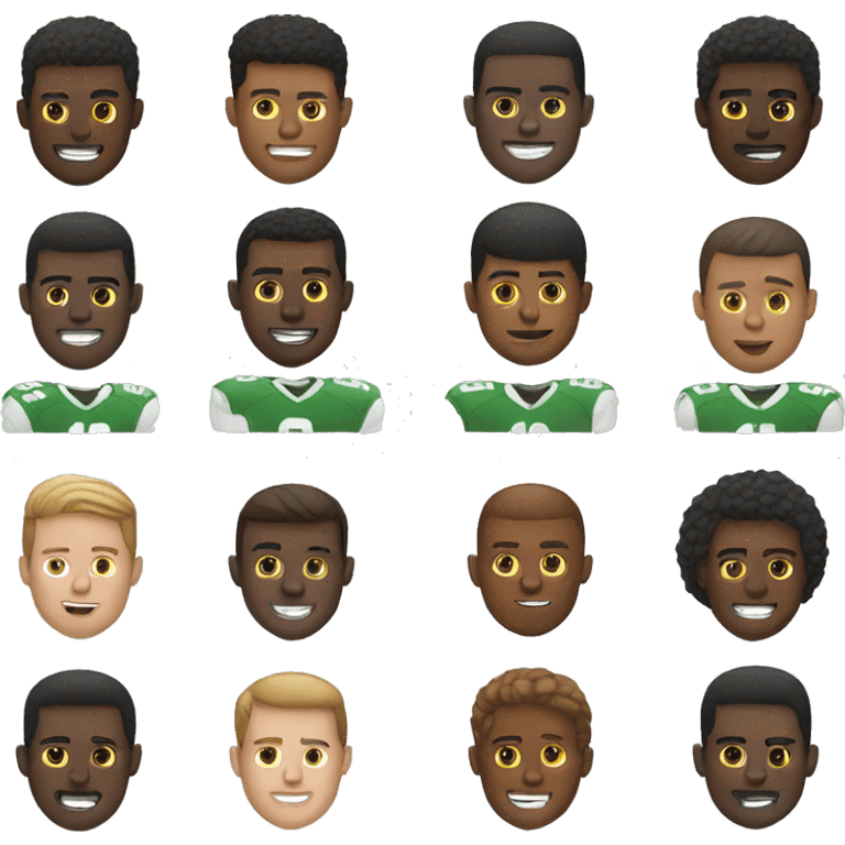 Football players  emoji