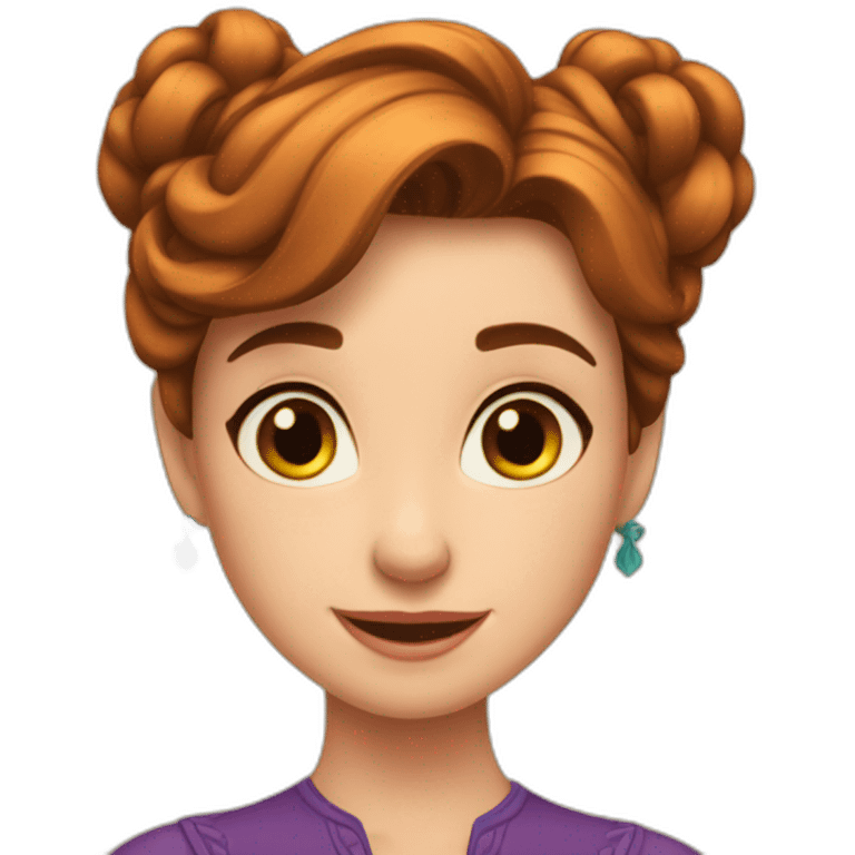 Anna disney emoji