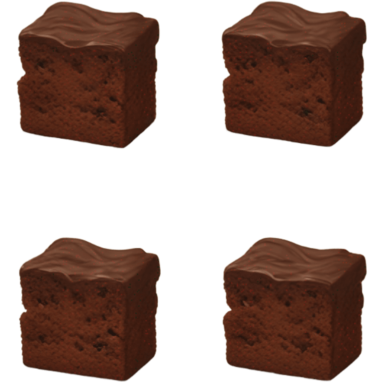 brownie emoji