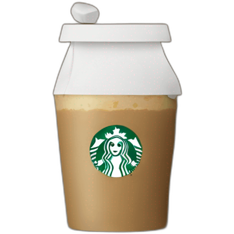 Starbuck coffee package emoji