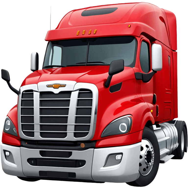 Cattle Truck - Freightliner Cascadia (Model Year: 2021) (Iconic colour: Red) emoji