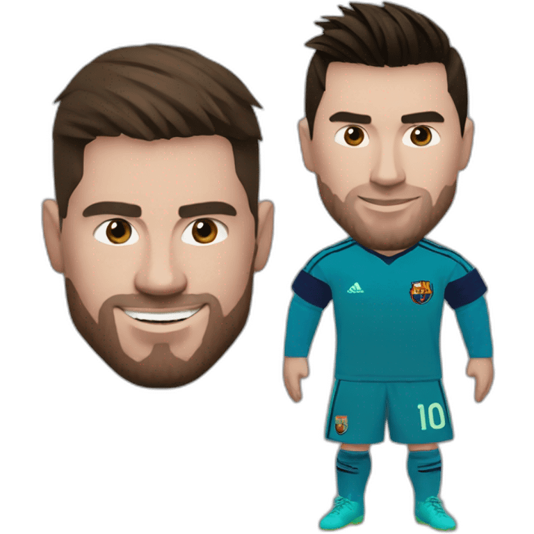 messi blaise ronaldo emoji