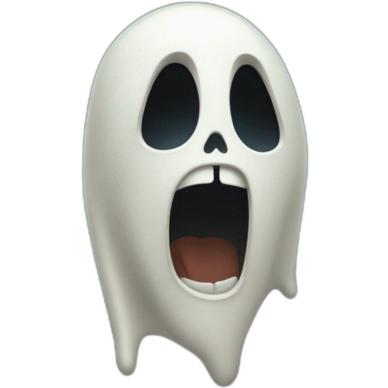 Scream Ghost emoji