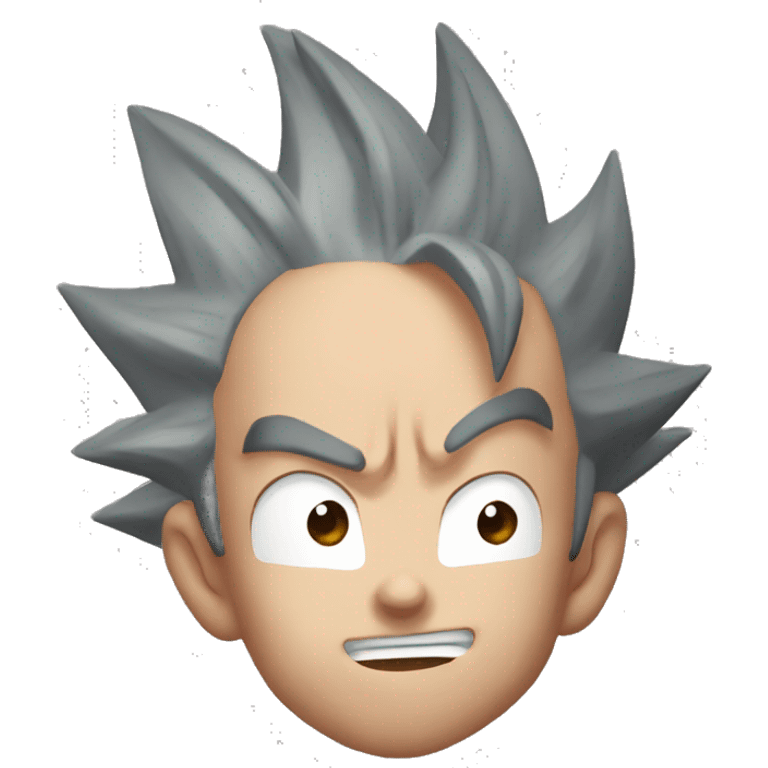 Goku mewing emoji