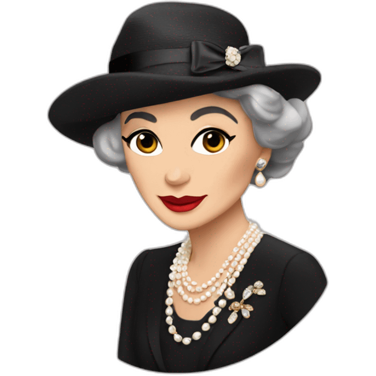 Coco chanel emoji