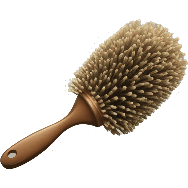  rococo hair brush emoji