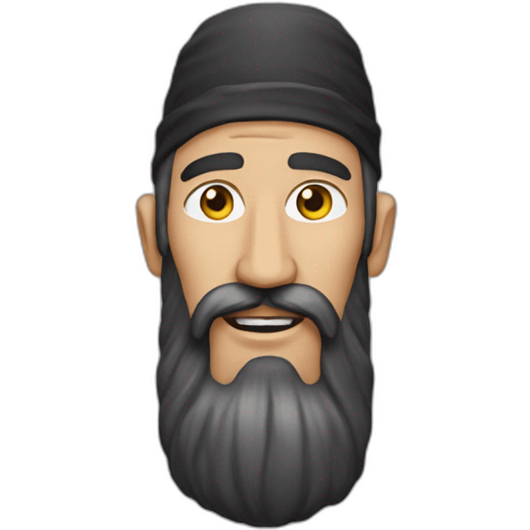 Ben Laden avec un barbe emoji