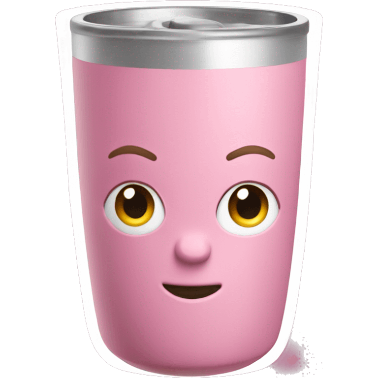 Pink Stanley tumbler  emoji