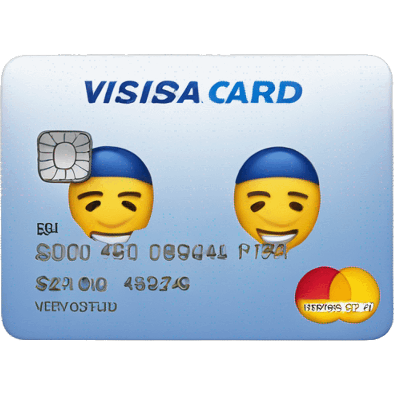 Visa card emoji