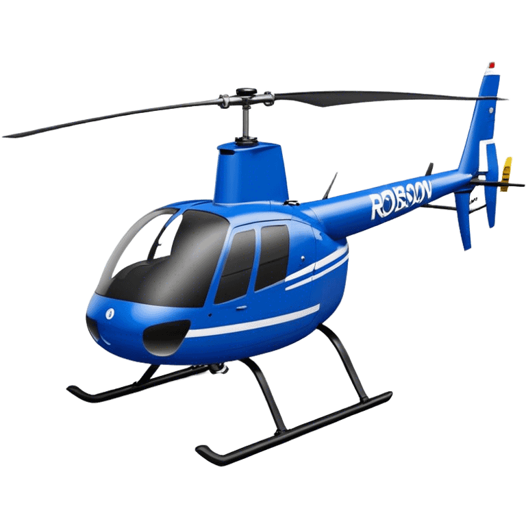 Robinson R44 - Robinson Helicopter Company (Model Year: 2021) (Iconic colour: Blue) emoji