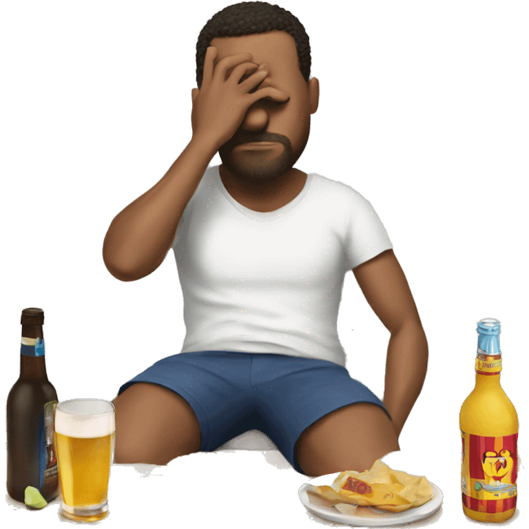 Hangover in Barcelona emoji