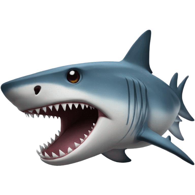 A tiger shark furry emoji